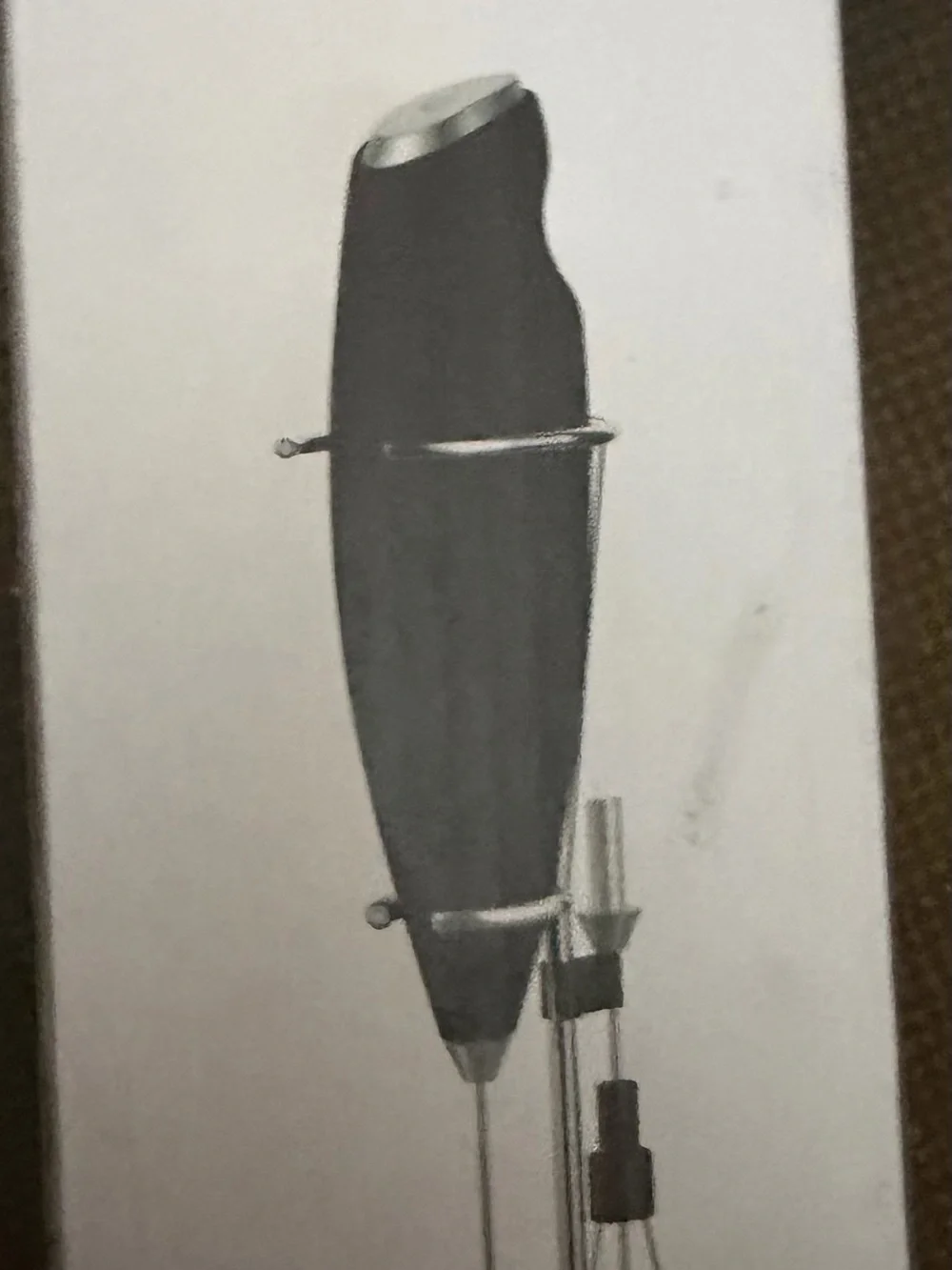 Black Electric Milk Frother, new in box
